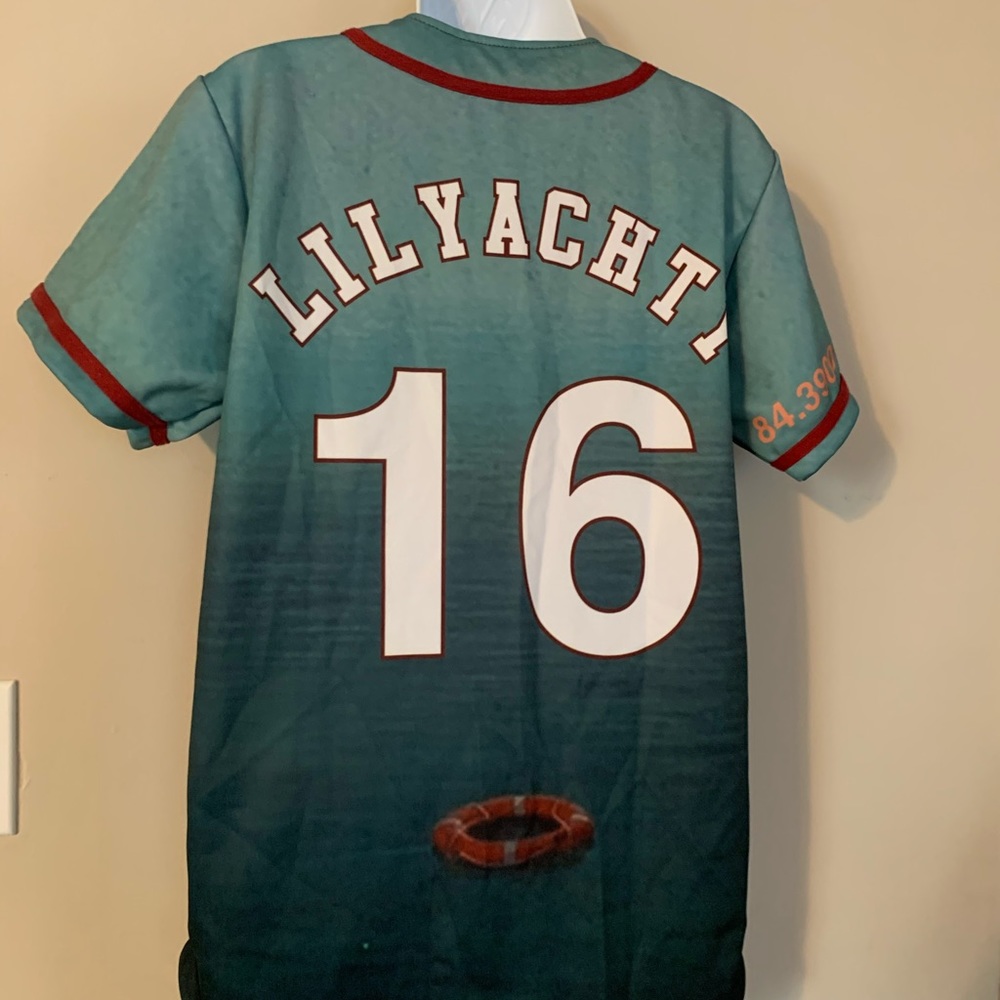 Lil Yachty lil boat baseball shirt jersey